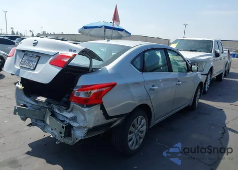 2016 Nissan Sentra S/Sv/Sr/Sl from USA, damaged, VIN 3N1AB7AP5GY311767